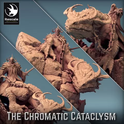 Pack Tiamat Mount by Rescale Miniatures