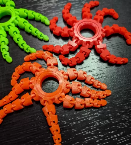 Fidget Octopus Ring
