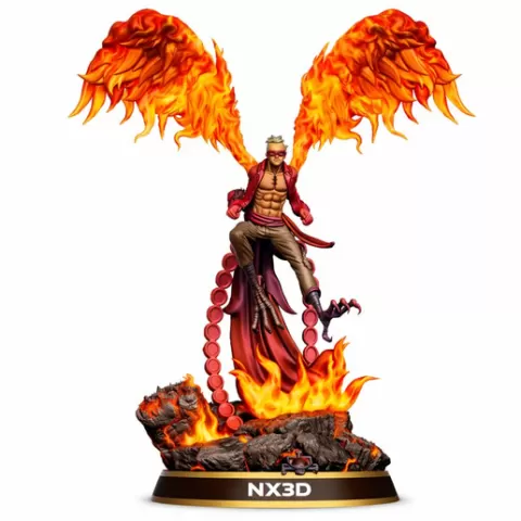 Fire Wing Anime Warrior