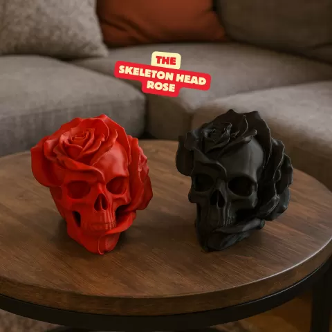 THE SKELETON HEAD ROSE / FORBIDDEN ROSE / GOTHIC