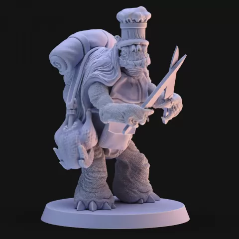 Tortless cheff by Imp3dsion