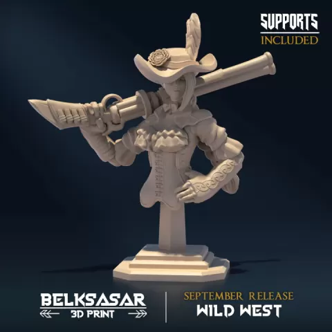 Courtesan Bust by Belksasar