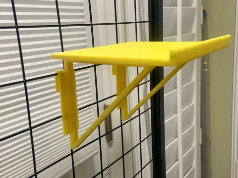 Modular Grid wall Shelf