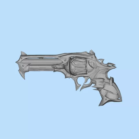 757 CCL Valorant cosplay props: Glimpses of the Revolver - Printed prop model