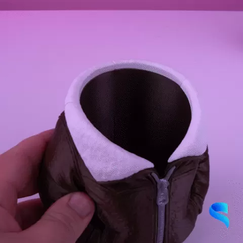 Leather Jacket - Can Holder