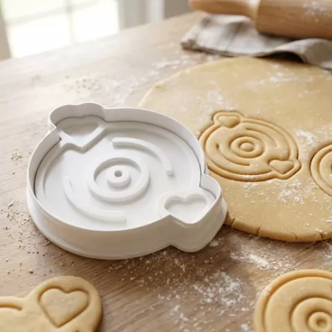 Heart-Shaped Vinyl Cookie Cutter