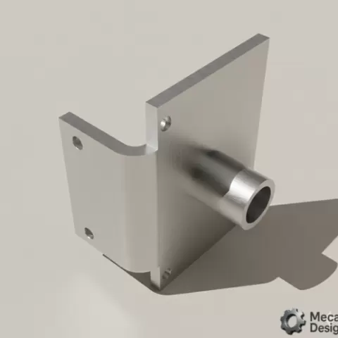 Rear wheel support