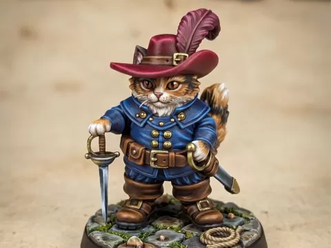 Cat Musketeer