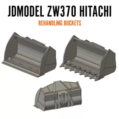 BUCKETS JDMODEL ZW370 HITACHI