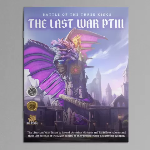DM Stash 5E Campaign - The Last War Pt III: Battle of the Three Kings by DM Stash