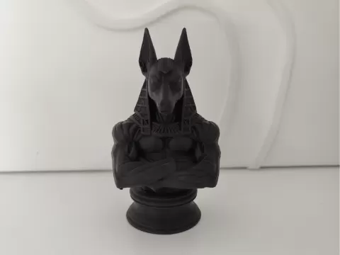 Ägyptischer Anubis-Büste Schach