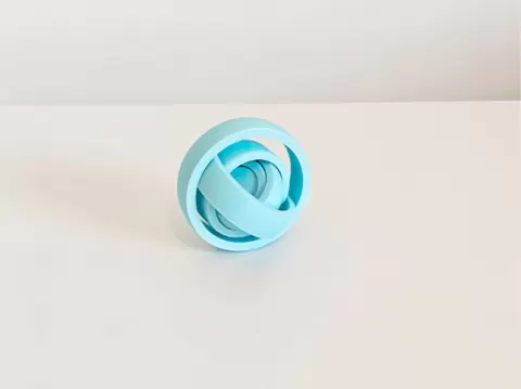 Gyro Fidget Spinner - 7 Rings