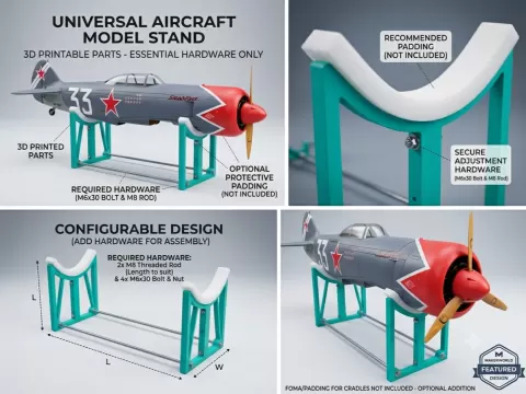 Universal Aircraft RC Model Stand