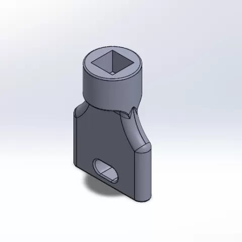 Square wrench 9mm heating plumbing