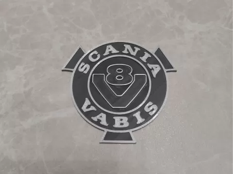 Scania Vabis V8 Logo