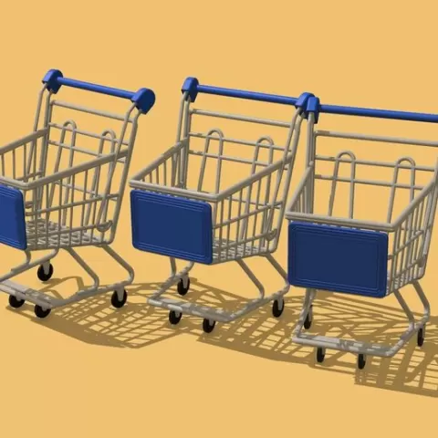 Miniature Cart 1/12 Scale