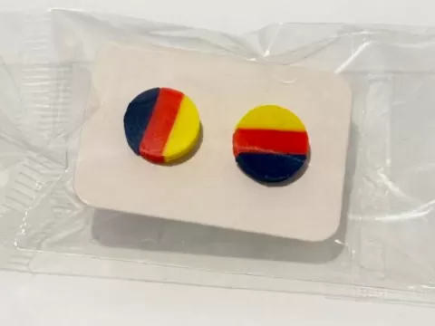 AFL Earrings - Adelaide Crows