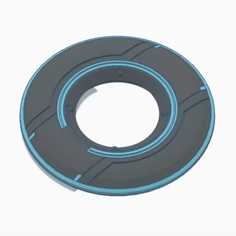 Tron Identity Disc (with EL lights)