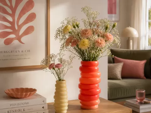 Minimalist Decorative Vase Set