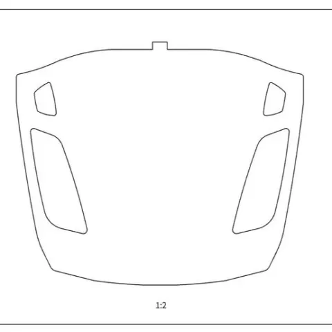 Dash Kit Ford Focus (2012-2018) PATTERN FOR CUSTOM FAB