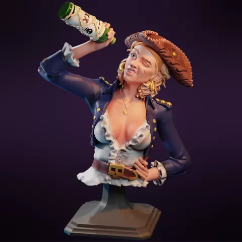 Selene's Bust by Miniatures Cave