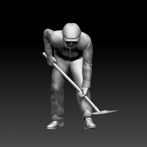 worker by Dmitry Tishchenkov