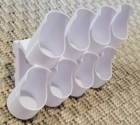 IKEA Skadis Pegboard - Paint Bottle Holder