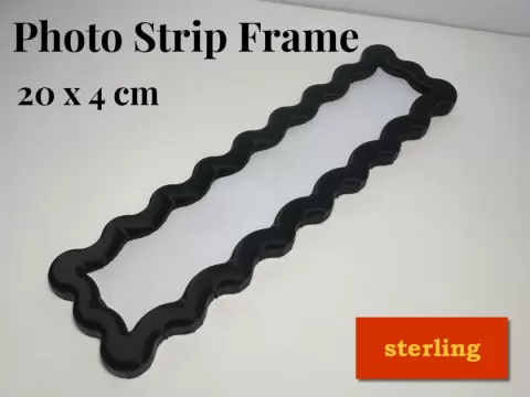 Squiggly Photo Strip Frame (20x4cm) A1 MINI!