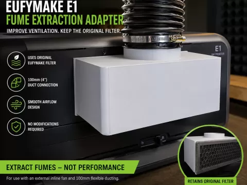 EufyMake E1 External Fume Extraction Adapter V1