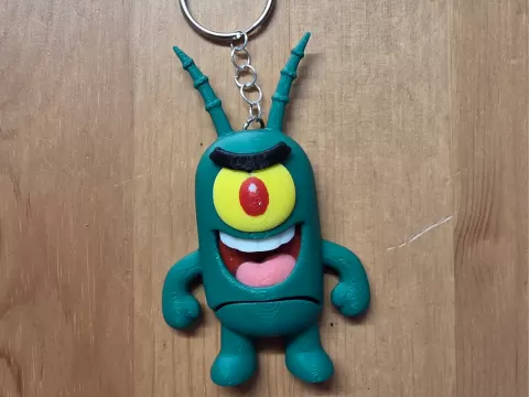 Flexi Plankton Keyring