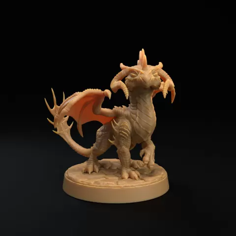 Venomsnap Wyrmling | PRESUPPORTED | Dragons of The Lodge by The Dragon Trappers Lodge