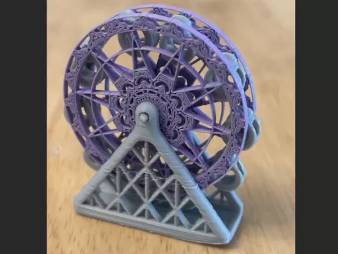 Spinning Ferris Wheel Miniature