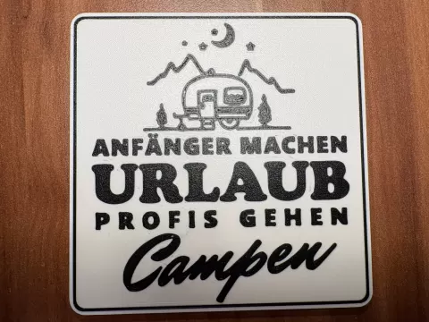 Getränkeuntersetzer "Anfänger"