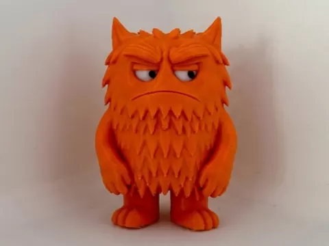 Color Monster: Annoyed & Defiant