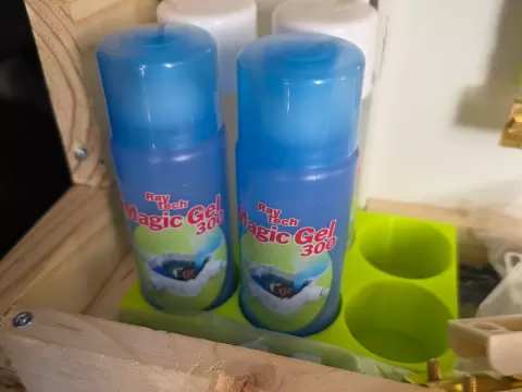 Support bouteille RayTech magic gel 300
