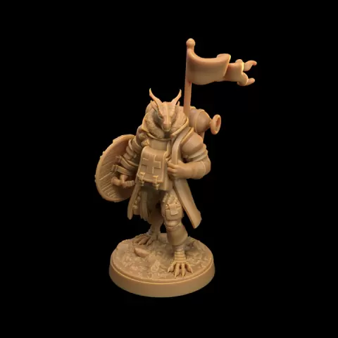 Draxi Medic Cleric | PRESUPPORTED | The Dragon’s War: Children of the Flame by The Dragon Trappers Lodge