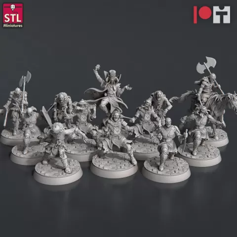 Undead Set by STL Miniatures