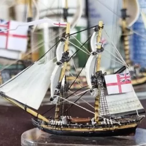 GB Speedy-class Brig (14 guns), 1782-1806 & Blender Exporter, AOA-GB-4 by Turner Miniatures