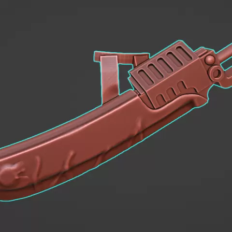 Chainsaber in sheath
