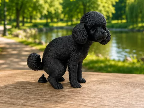 Pooping Toy Poodle - Animal - Dog - Funny