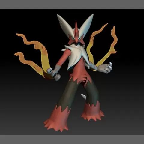 Pokemon Blaziken Mega Evolution