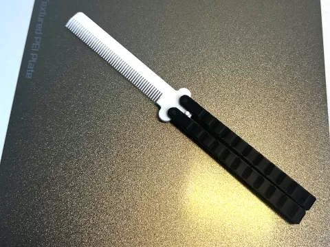 Comb Butterfly Knife / Balisong /  Kamm Messer