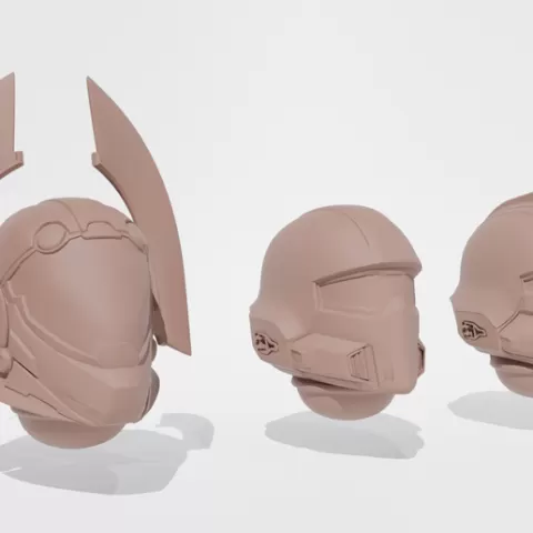 Helldivers 2 mini heads