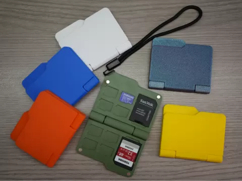 Folder SD & MicroSD Holder (Print in place)