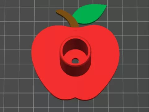 Jumbo Pencil Pen Stand (Apple)