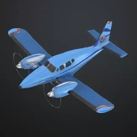 Piper PA-23 Aztec - HobbyGuy