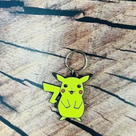 Pikachu Keychain – Cute Anime Character