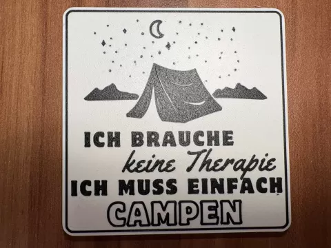 Getränkeuntersetzer "Therapie"