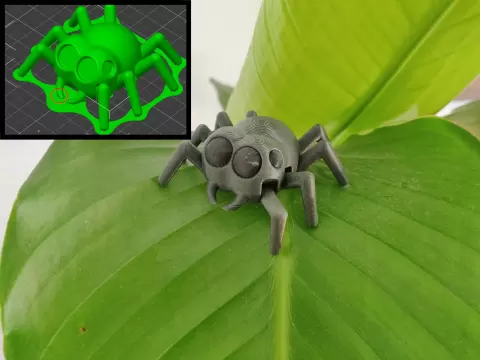 Gizo the Spider easy brim remove RMX Halloween
