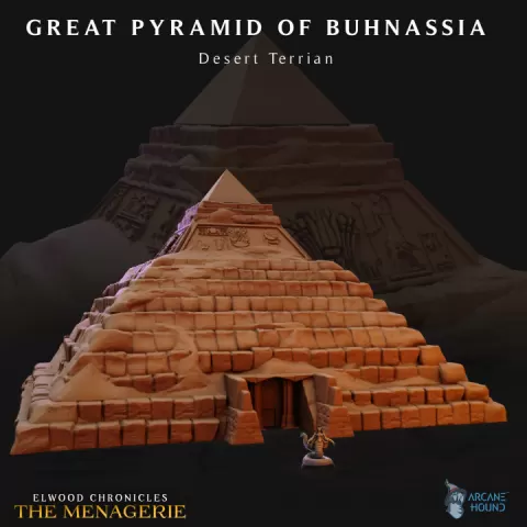 Desert Pyramid - Support Free by Arcane Hound